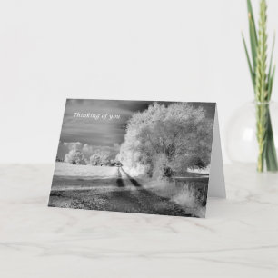 Carte Thinking of You Across the Miles Tree and Field