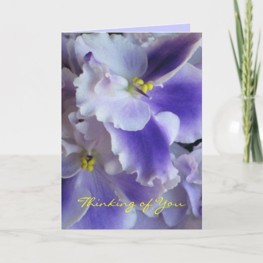 Carte Thinking of You Card (Devant)