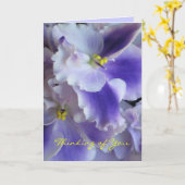 Carte Thinking of You Card (Fleur jaune)