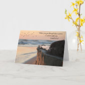Carte Thinking of you card (blank) (Fleur jaune)
