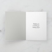 Carte Thinking of You Dog Tug of War (Intérieur)