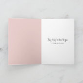 Carte Thinking of You Mouse With a Cup of Coffee (Intérieur)