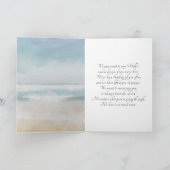 Carte Thinking of You Ocean Window with Starfish (Intérieur)