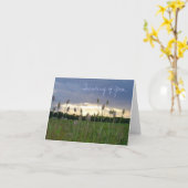 Carte 'Thinking of You' photo notecard (Fleur jaune)