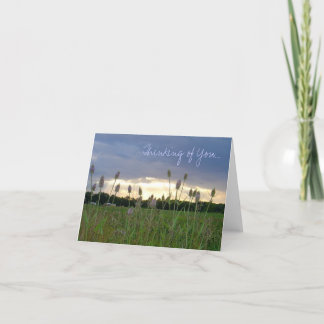 Carte 'Thinking of You' photo notecard