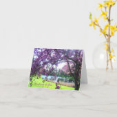 Carte 'Thinking of You' photo notecard (Fleur jaune)