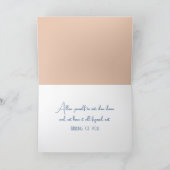 Carte Thinking of You Watercolor Ocean Sunrise (Intérieur)