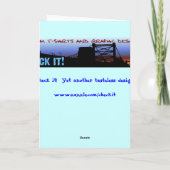 Carte This Blows belated birthday (Dos)