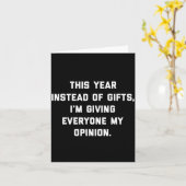 Carte This Instead Of Giving Everyone My Onion  (Fleur jaune)