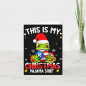 Carte This Is My Christmas Pajama Shirt Fun Puerto Rico (Devant)