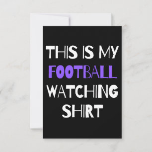 Carte This is my football watching.