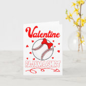 Carte This Is My Valentines Baseball Pajama For Kids Boy (Fleur jaune)