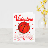 Carte This Is My Valentines Basketball Pajama For Kids B (Fleur jaune)