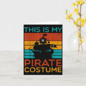 Carte This My Rate Costume Retro Halloween Men Boys Kids (Fleur jaune)