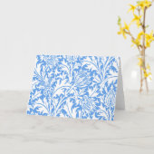 Carte Thistle, William Morris (Fleur jaune)