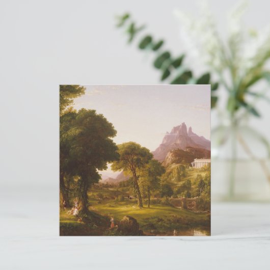 Carte Thomas Cole Dream d'Arcadia (Debout devant)