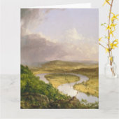 Carte Thomas Cole La boucle du fleuve Connecticut (Fleur jaune)