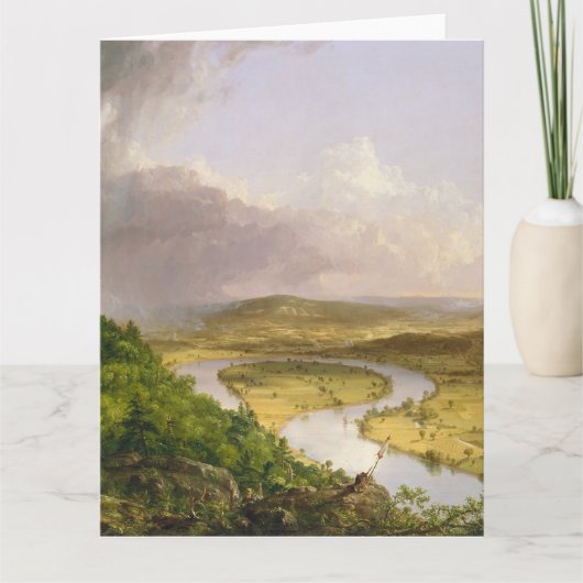 Carte Thomas Cole La boucle du fleuve Connecticut (Devant)