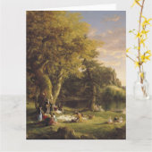 Carte Thomas Cole Le Pique-Nique (Fleur jaune)