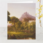 Carte Thomas Cole Rêve d'Arcadie (Fleur jaune)