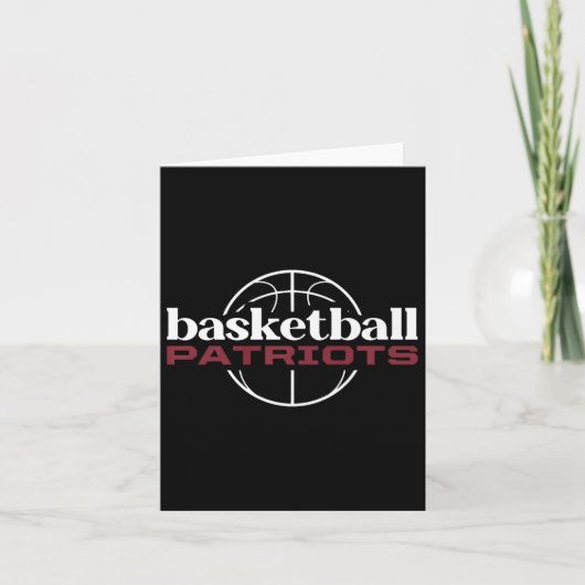 Carte Thomas Jefferson Patriots Basket (Devant)