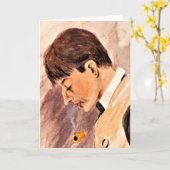 Carte Thomson - Autoportrait (Après une journée à Tacoma (Fleur jaune)