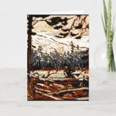 Carte Thomson - Intérieur de la forêt, parc Algonquin (Devant)