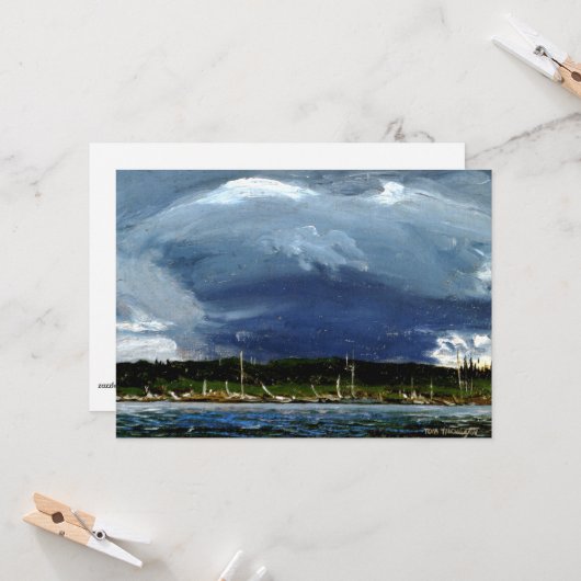 Carte Thomson - Thunderhead, (Devant/Arrière en situation)