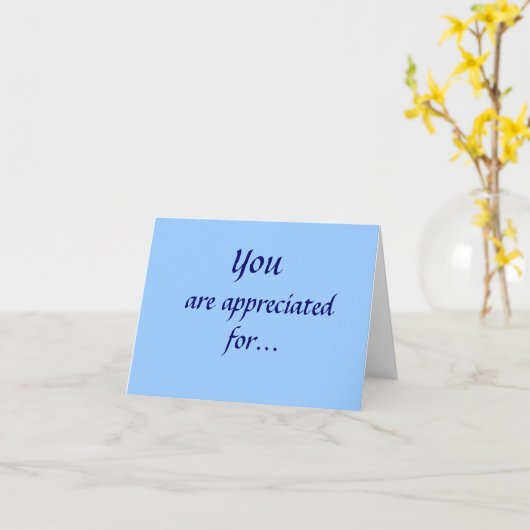 Carte Thoughtful Thursday (Fleur jaune)