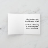 Carte Thoughts on aging (Intérieur)