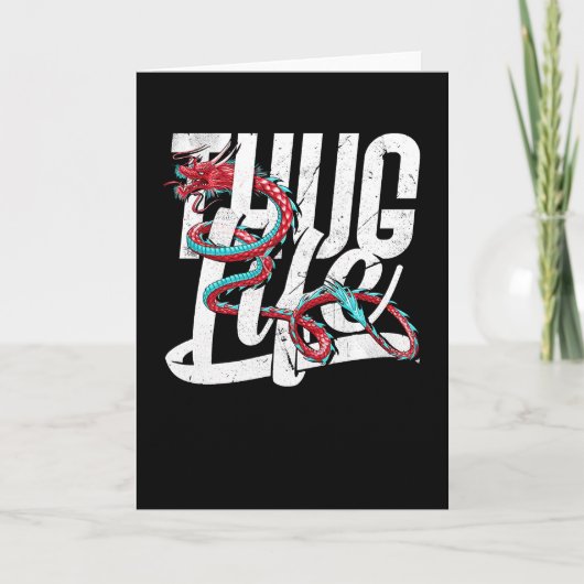 Carte Thug Life Dragon (Devant)
