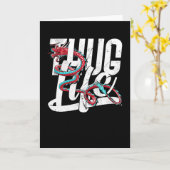Carte Thug Life Dragon (Fleur jaune)