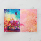 CARTE THUMBELINA DORMIR DANS LA LUMIÈRE DE LA LUNE / LE  (Intérieur)