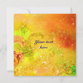 CARTE THUMBELINA, PANIER À FLEURS ET BOUTEILLE (Dos)