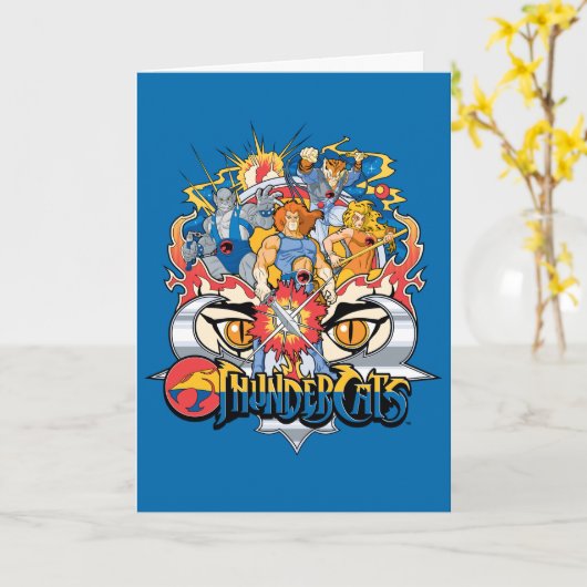 Carte ThunderCats | Firey Group Graphic (Fleur jaune)