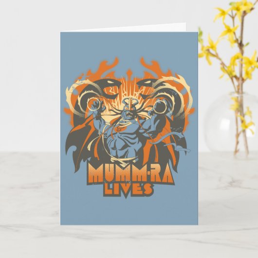 Carte ThunderCats | Mumm-Ra Vit (Fleur jaune)