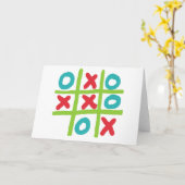 Carte Tic-tac-orteil (Fleur jaune)