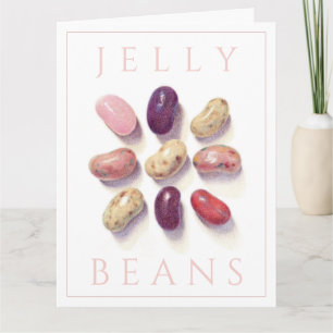 Carte TIC TAC TOT JELLY BEANS Big Greeting Card