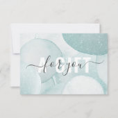 Carte Ticket de cadeau moderne Glitzer (Devant)