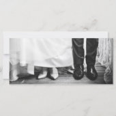 Carte Ticket pour la soirée de mariage de Jack et Jill (Dos)