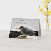 Carte Tidi my Bird le Parus Major (Fleur jaune)