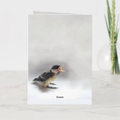 Carte Tidi my Bird le Parus Major (Dos)