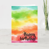 Carte Tie Dye (Devant)