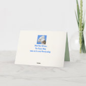 Carte Tiens-Le ! Anniversaire Du Poulet Et Du Coq (Dos)