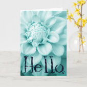 Carte Tiffany inspiré (Fleur jaune)