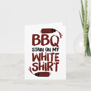 Carte Tige Barbecue Sur Mon Blanc 1