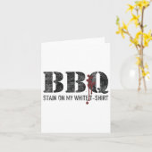 Carte Tige Barbecue Sur Mon Blanc _3 (Fleur jaune)