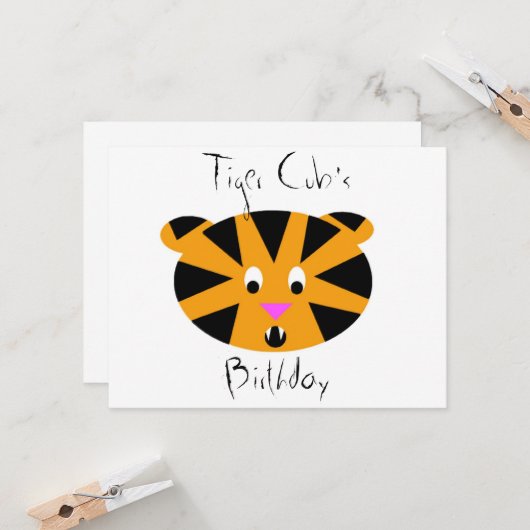 Carte Tiger (Devant/Arrière en situation)