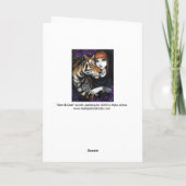 Carte Tiger Fae Soul Mates Fleur Imaginaire Sam Lilah (Dos)