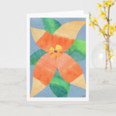 Carte Tiger Lily (Fleur jaune)